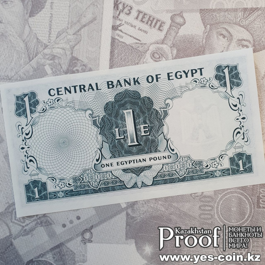 Египет 1 фунт 1961-1967 годов фото 3