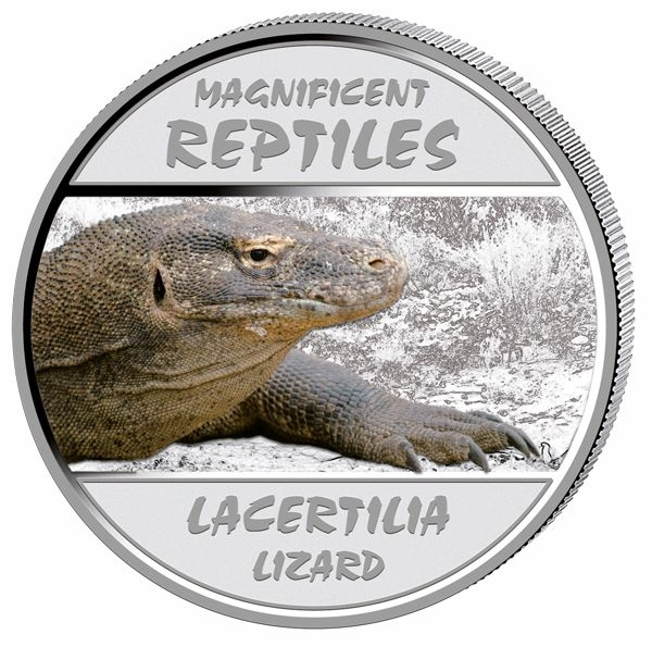 Рептилия, 30 франков, Конго фото 1