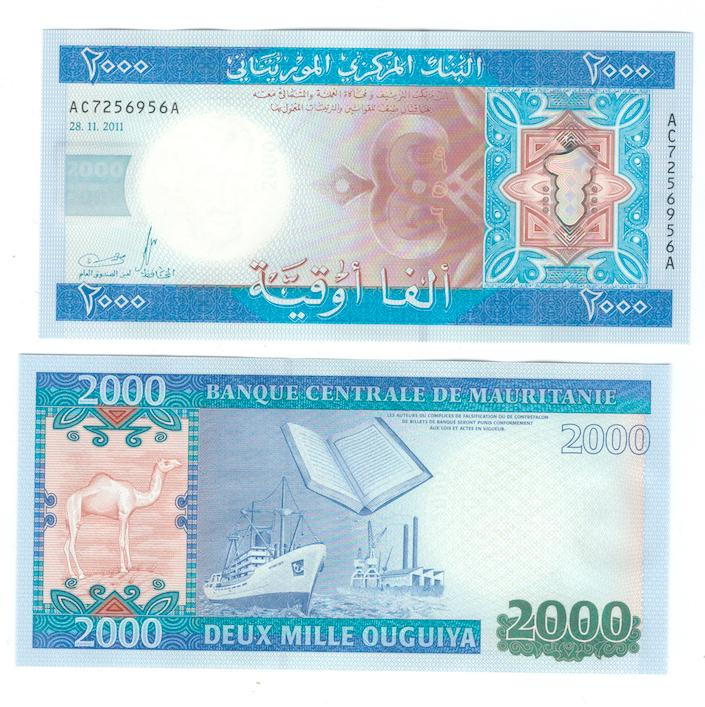 Мавритания 2000 угий 2011 год фото 1