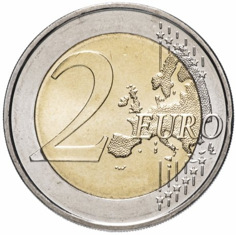25 лет объединения Германии - 2 евро, Германия, 2015 год фото 2