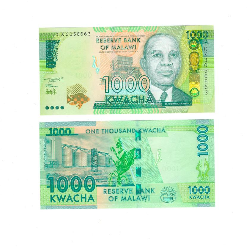 Малави 1000 квача 2024 год фото 1