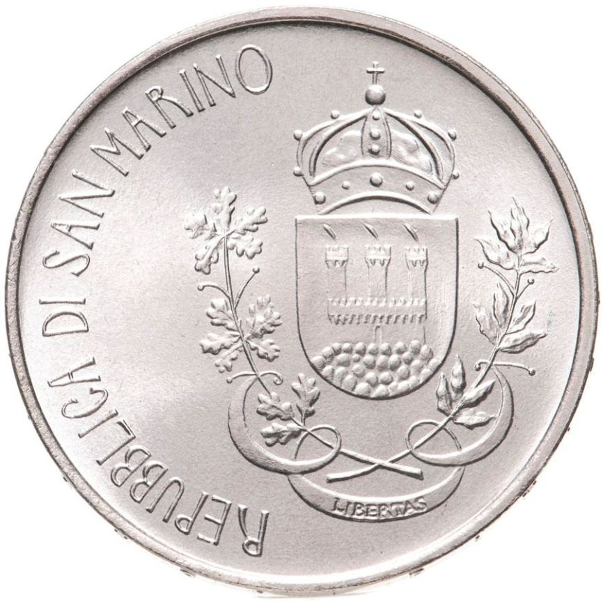 Сан-Марино 500 лир 1981 - 2000 лет со дня смерти Виргилия фото 2