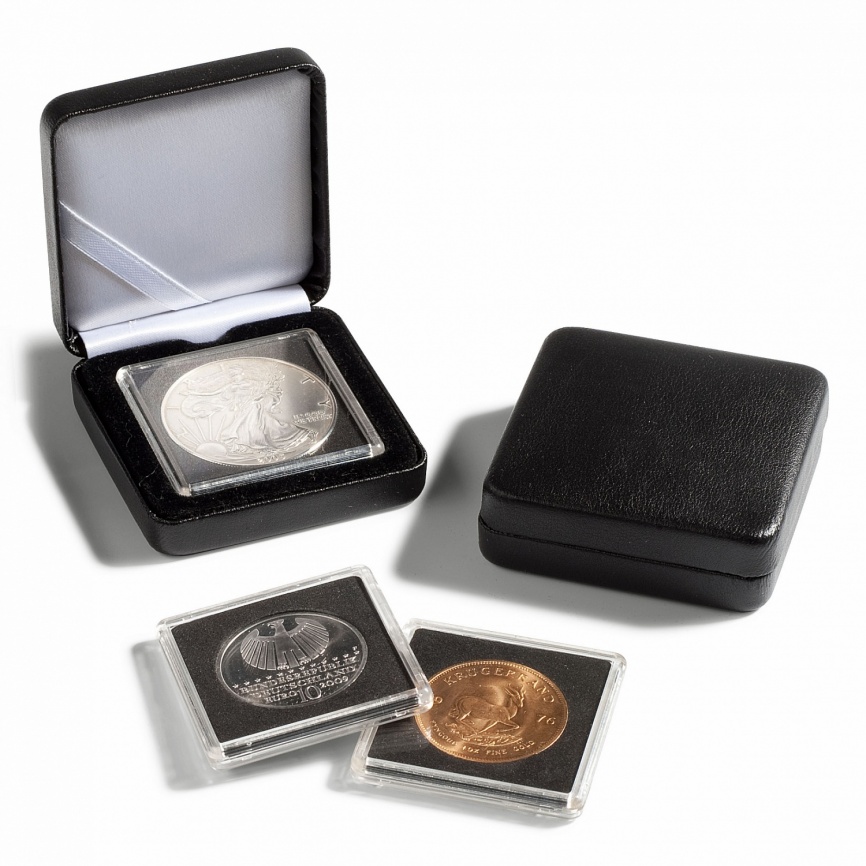 Подарочный футляр (коробка) для монет, формат NOBILE на 1 монету фото 1