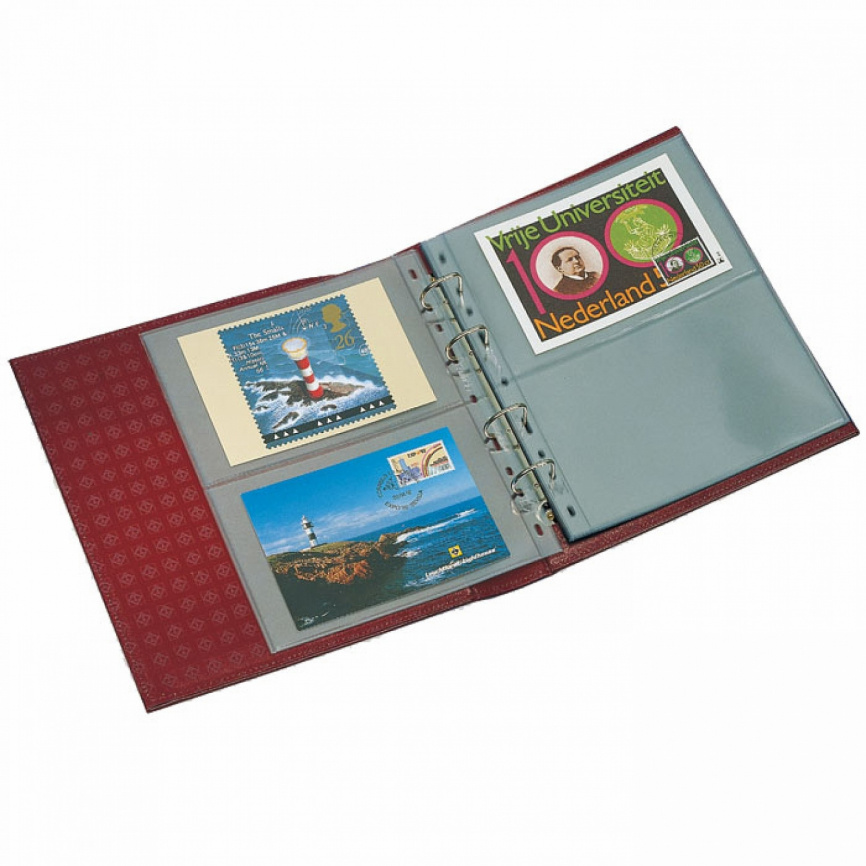 Альбом для банкнот OPTIMA с 20-ю листами (без чехла) фото 2