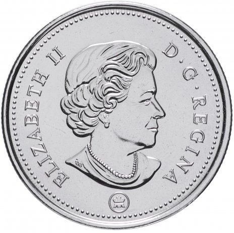 Королевский герб - 50 центов 2017 год, Канада фото 2