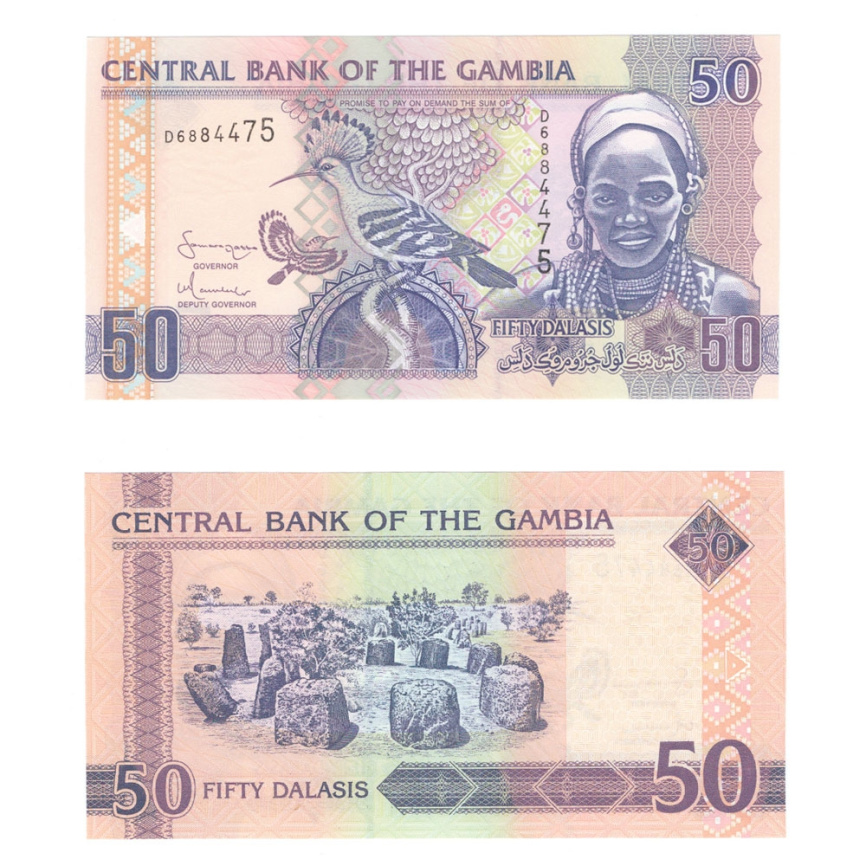 Гамбия 50 даласи 2006 год фото 1