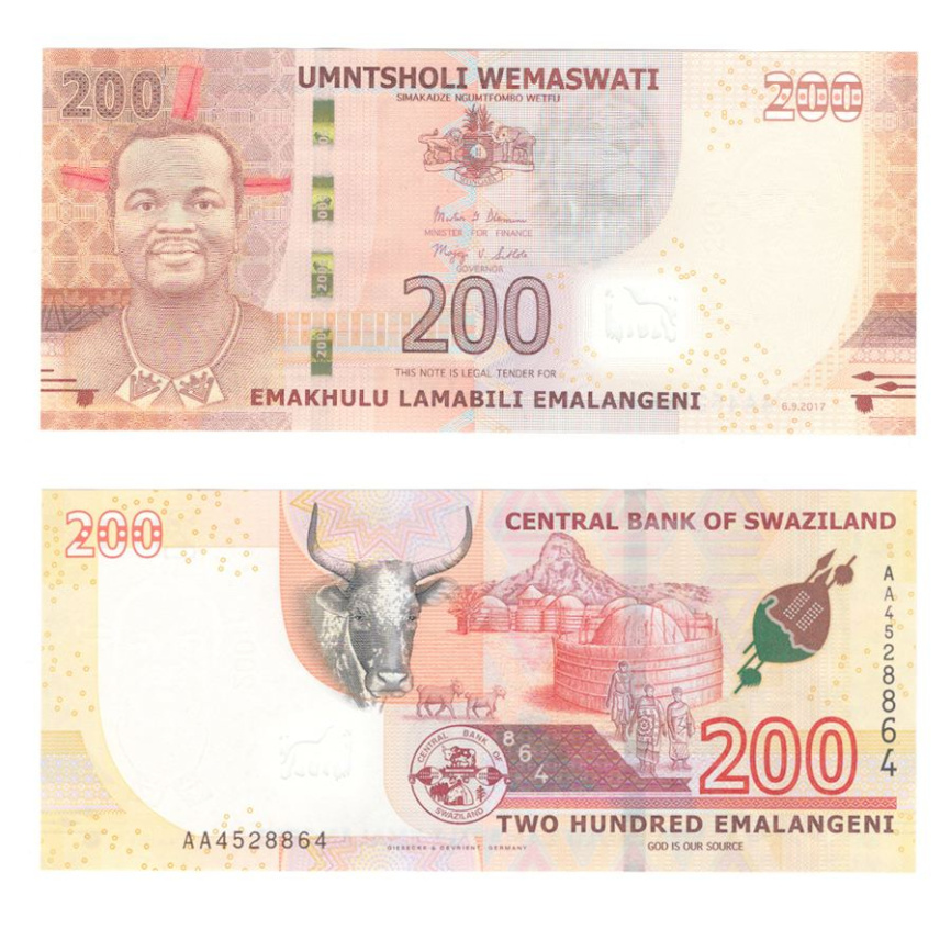 Свазиленд 200 эмалангени 2017 год фото 1