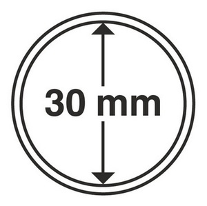 Капсула для монет диаметром 30 мм - Leuchtturm фото 1