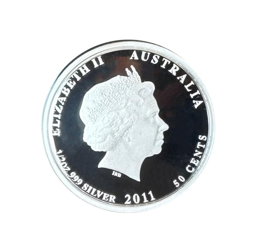 Динго, Детеныши австралийских животных - 2011 год, 1/2oz фото 4