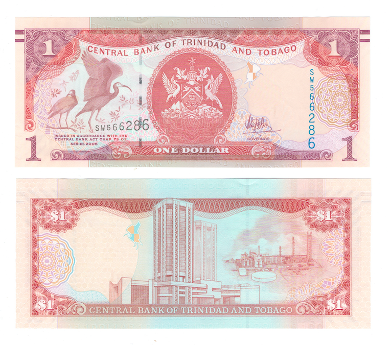 Тринидад и Тобаго | 1 доллар | 2002-2006 гг фото 1